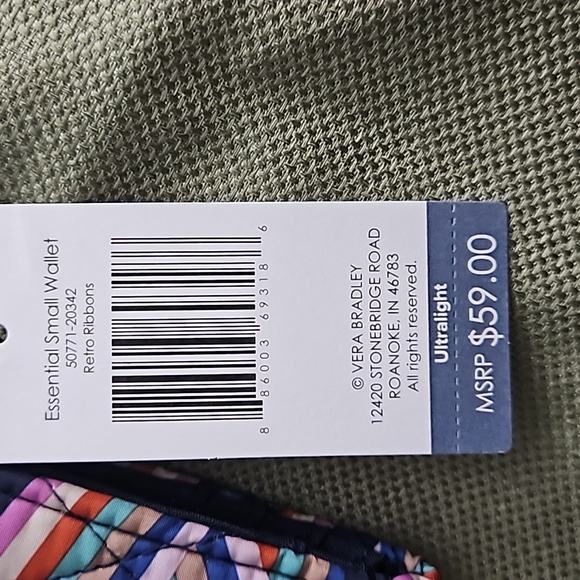 Vera Bradley Ultralight Small Wallet - Picture 2 of 8